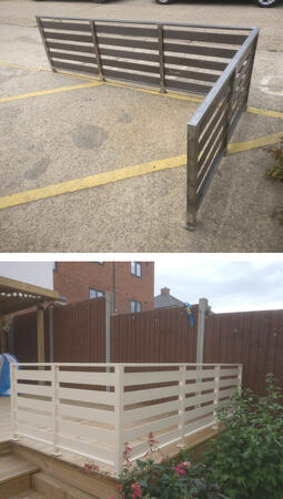 Steel fencing Steel fencing